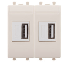 DKC Avanti USB зарядное устройство модульное, 