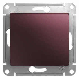 Systeme Electric Glossa Баклажановый Выключатель 1-клавишный, сх.1, 10AX