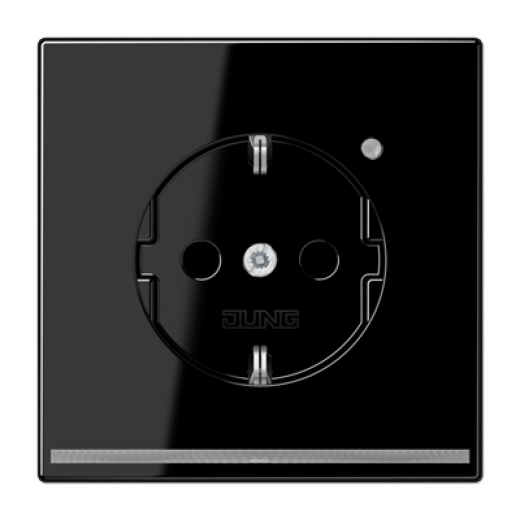 SCHUKO-розетка с LED подсветкой