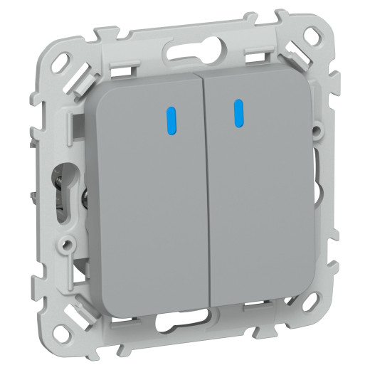 FLITE Выключ. 2-кл. с инд. 10А ВС12-1-1-ФлС сер. IEK
