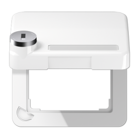 JUNG крышка с замком, белый