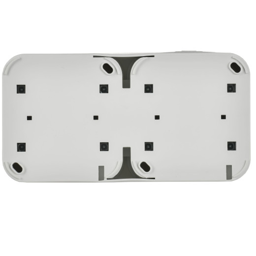 TORS Розетка 2-ая с з/к кр. гориз. 16А IP55 TS322 белый IEK