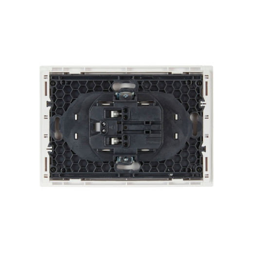 FORTE&PIANO Роз. 2-я без з/к с з/ш б/к 10А FP225 бел. IEK