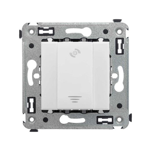 Диммер кнопочный в стену для LED ламп, Avanti, белое облако