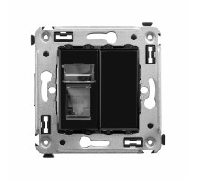 DKC Avanti Компьютерная розетка RJ-45 в стену, кат.5e одинарная, 