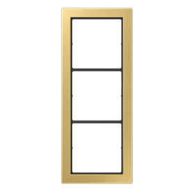 JUNG Рамка 3-кратная, латунь Classic