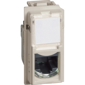 BT Living now Песочный Механизм Розетка компьютерная RJ45 cat5e UTP 1 мод.