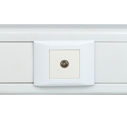 Розетка ТВ, 2 модуля EKF