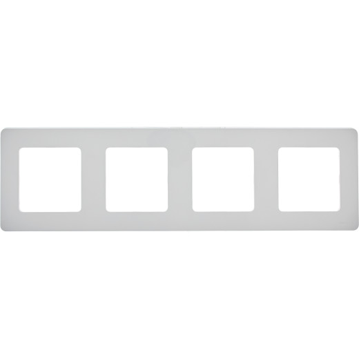 Рамка 4 поста - Legrand/Daccord Inspiria - белый