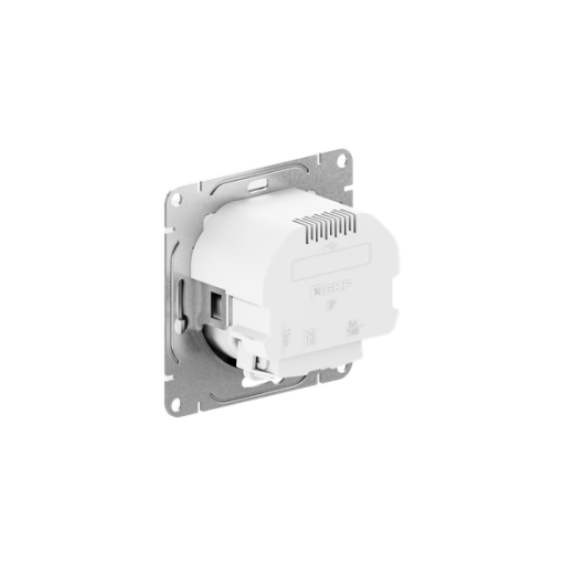 Механизм розетки с USB-A+С - 2шт, 16А, с заземлением, со шторками, белый Эпика EKF