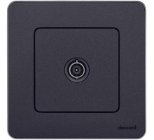 Legrand/Daccord INSPIRIA Антрацит Розетка TV - оконечная - 10 дБ - 5-862 мГц.