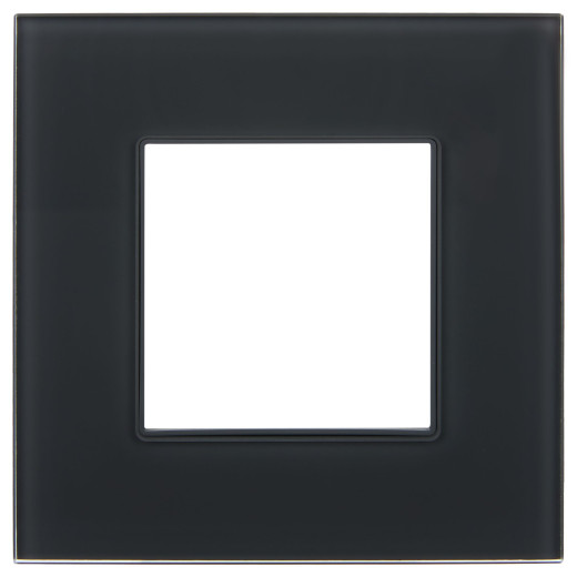 SKANDY Рамка 1-мест. SK-F21G стекло граф. IEK