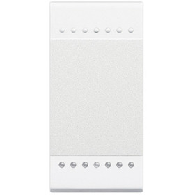 BT LL Белый Переключатель безвинтовой зажим, 1 мод.