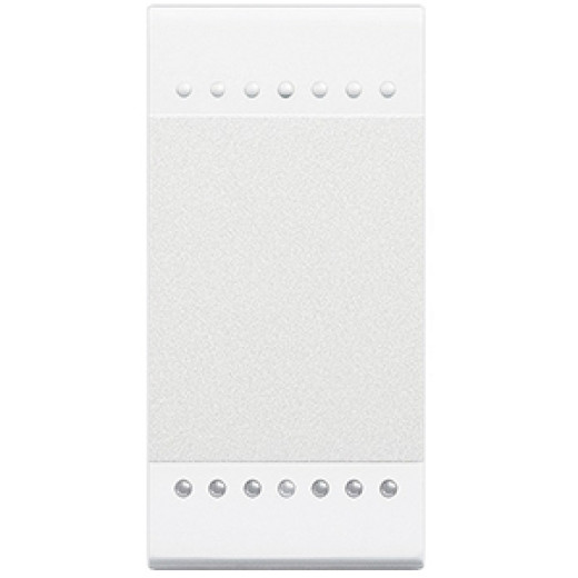 Livinglight Переключатель с автоматическими клемами, размер 1 модуль, цвет белый