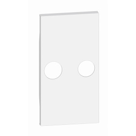 BT Living now Белый Лицевая панель для TV розеток с 2 отверстиями 2 мод.