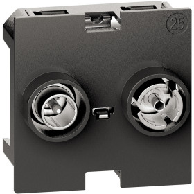 BT Living now Механизм Розетка TV-SAT оконечная 2 мод.