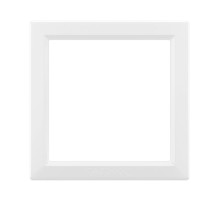 DKC Avanti Декоративная вставка для металлических рамок, белая, 1 пост (2 мод.)