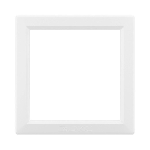 Декоративная вставка для металлических рамок 1 пост (2 мод.), Avanti, белая