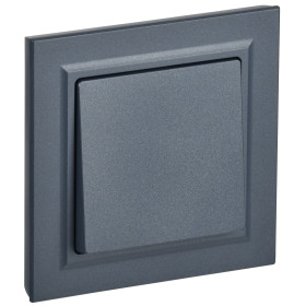 IEK BRITE Маренго Выключ. 1-кл. 10А в сборе ВСР10-1-0-БрМ