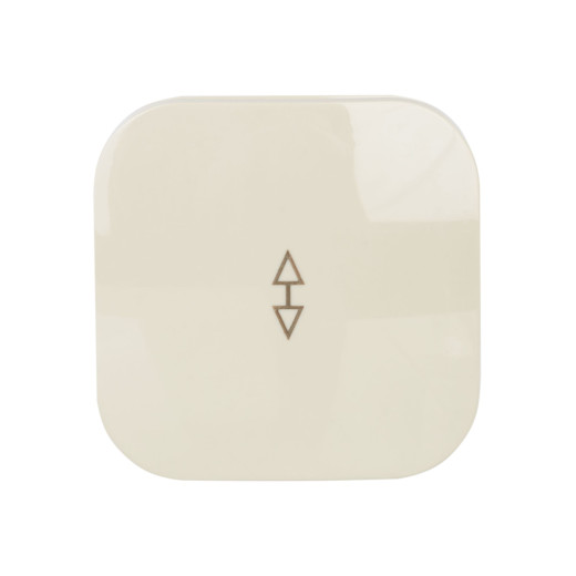 GLORY Выключ. 1-кл. прох. о/у 10А ВСп10-1-0-ХК кремовый IEK