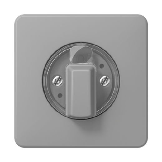 накладка поворотного механизма серая