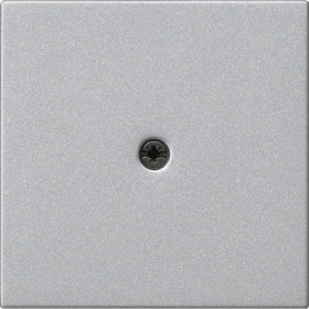 Gira S-55 Алюминий Накладка ввода кабеля