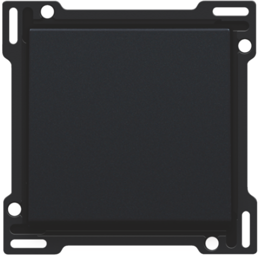 Накладка розетки со шт, с кр, черный