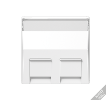 JUNG Крышка для модульных гнезд, матовый антрацит