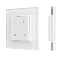 Arlight Панель SMART-P47-DIM-G-SUF (3V, 2 зоны, Knob, 2.4G) (Пластик)