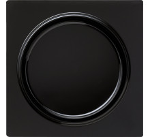 Gira S-Color Черный Выключатель 1-клавишный с самовозвратом