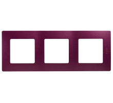 Legrand Etika Сливовая Рамка 3-ая.