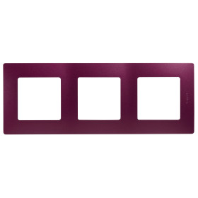 Legrand Etika Сливовая Рамка 3-ая.
