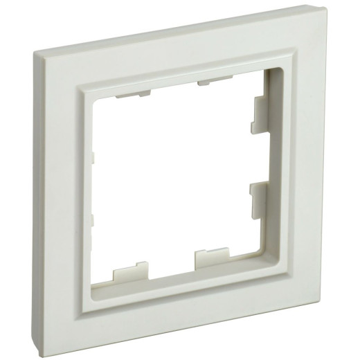 BRITE Рамка 1-мест. РУ-1-БрКр беж. IEK