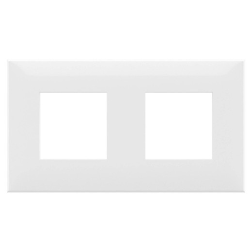 Рамка 2 поста (4 мод.), Avanti, белое облако