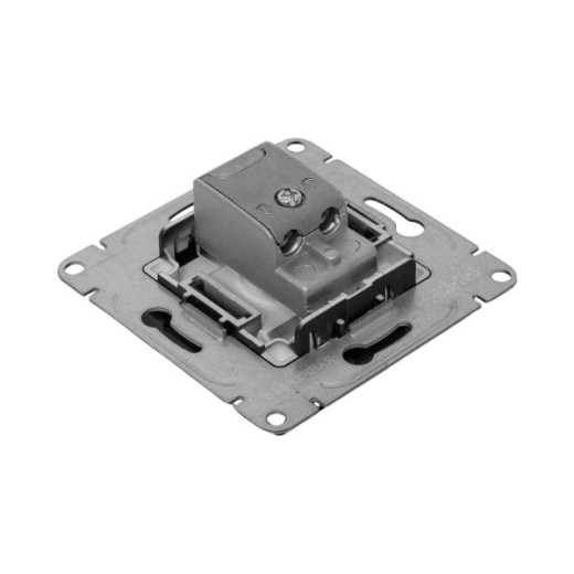 Механизм розетки TV, оконечная, чёрный Эпика EKF