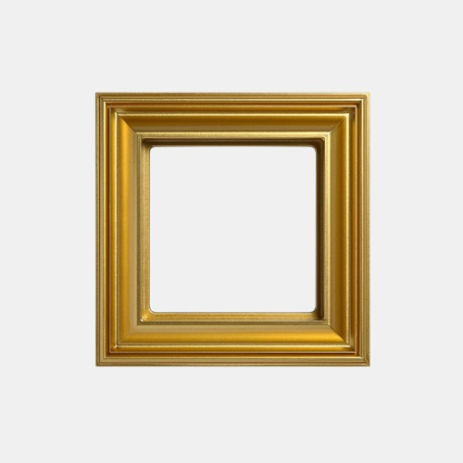 Рамка 1-пост, термопласт, золото, Eco Deco