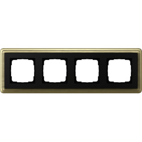 Gira ClassiX Бронза/Черный Рамка 4-ая