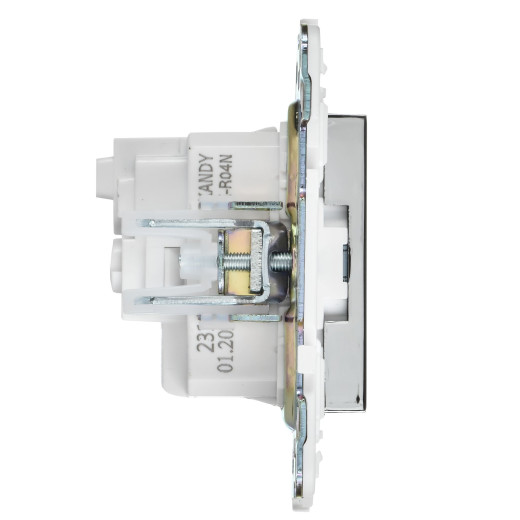 SKANDY Роз. с з/к/ш 16А SK-R04N никель IEK