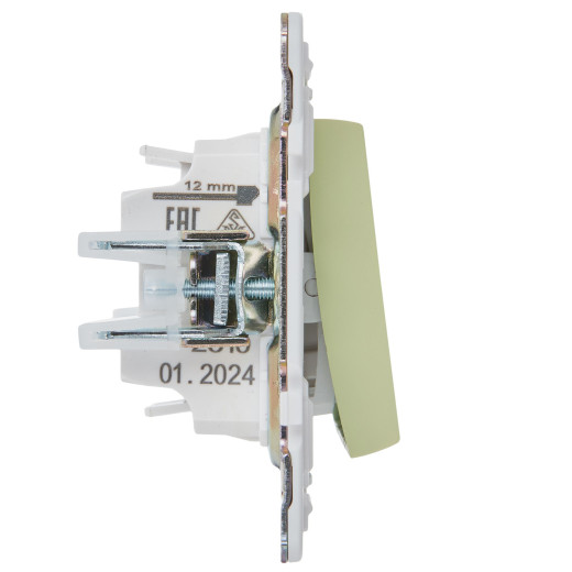 SKANDY Выключ. 1-кл. перекр. 10А SK-V03M мятн. IEK