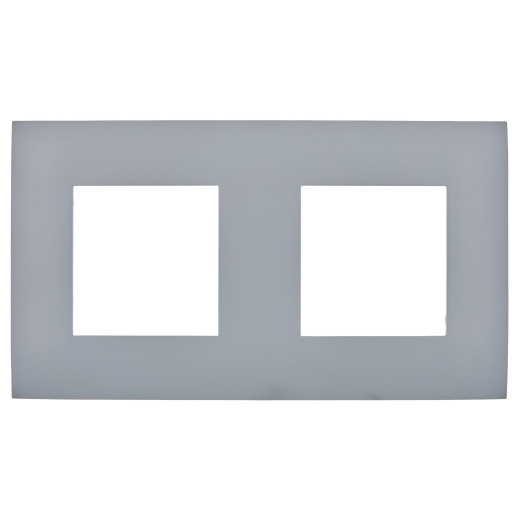 SKANDY Рамка 2-мест. SK-F02Gr сер. IEK