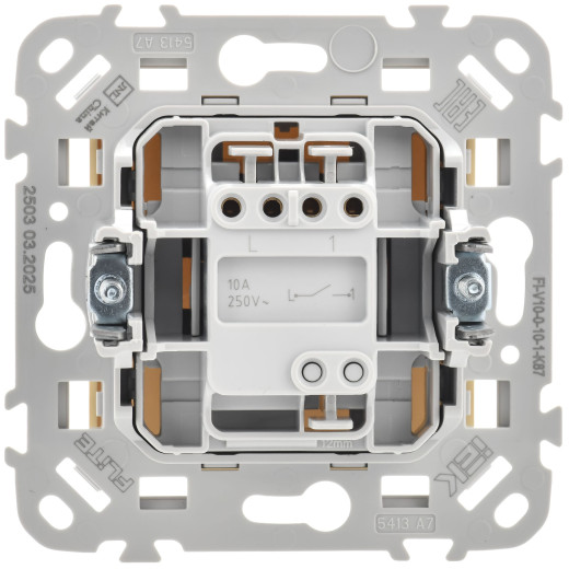 FLITE Выключ. 1-кл. 10А ВС11-1-0-ФлСл сл IEK