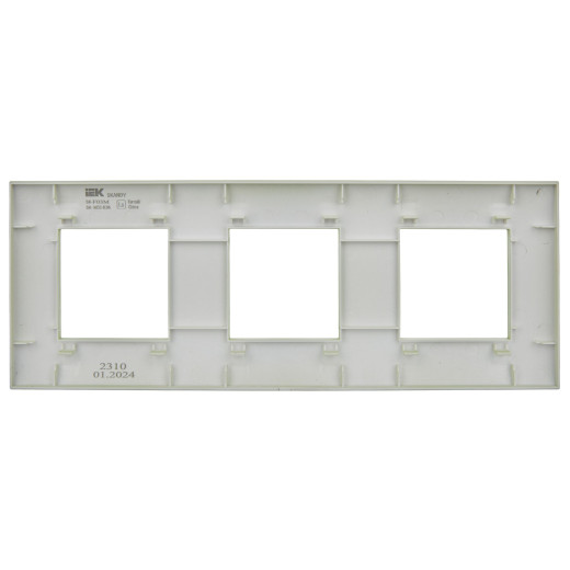 SKANDY Рамка 3-мест. SK-F03M мятн. IEK