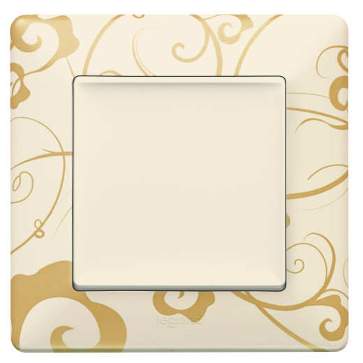 Valena LIFE.Лицевая панель для выключателей одноклавишных.Слоновая кость