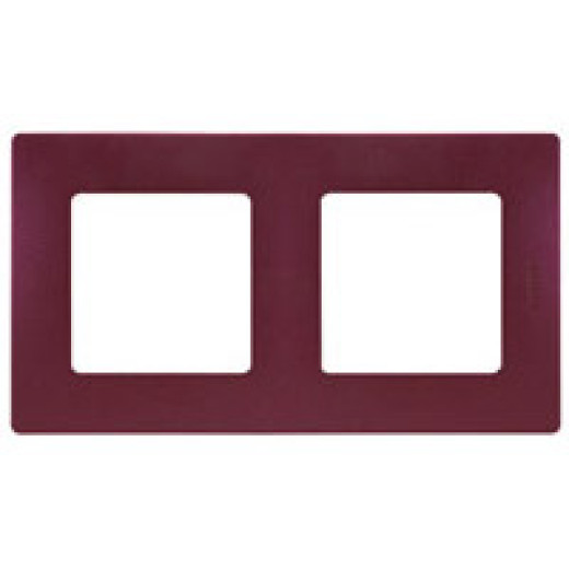 Рамка 2 поста - Legrand Etika - сливовый