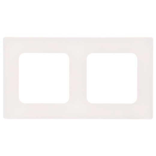 FLITE Рамка 2-мест. РУ-2-К-ФлБ бел. IEK