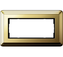 Gira ClassiX Латунь/Латунь Рамка 2-ая без перегородки