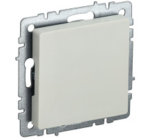 IEK BRITE BASE Бежевый Заглушка с суппортом МЗ10-БрКр