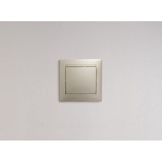 Выключатель одноклавишный - Legrand Valena - 10А 250В схема 1 безвинтовые зажимы - слоновая кость