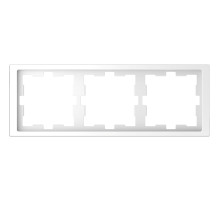 Schneider Electric Merten D-Life Белый Лотос Рамка 3-ая
