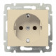 Розетка с заземлением - Legrand Valena - без шторок 16А 250В винтовые зажимы - слоновая кость
